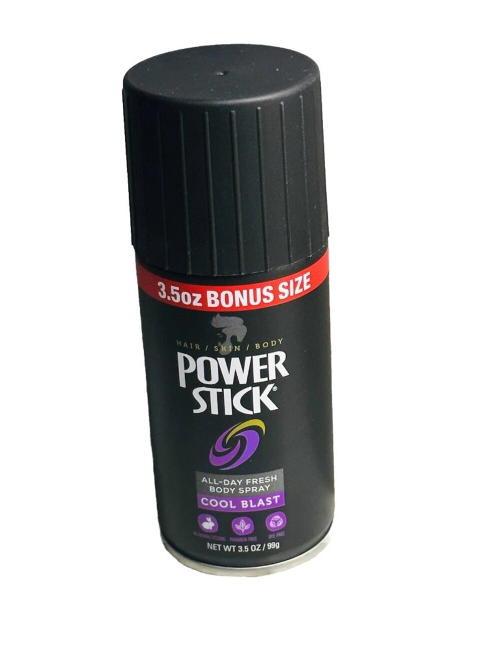 Men’s Power Stick- Cool Blast -Deodorant Body Spray 3.5 oz New